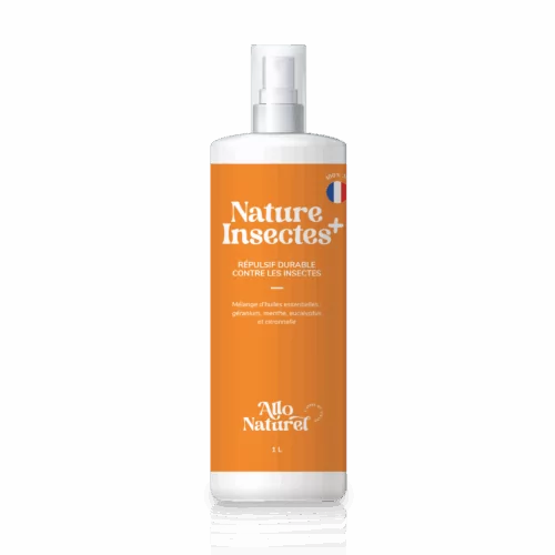 Allo Naturel Nature Insectes Plus Bouteille Spray Brume 1L 40