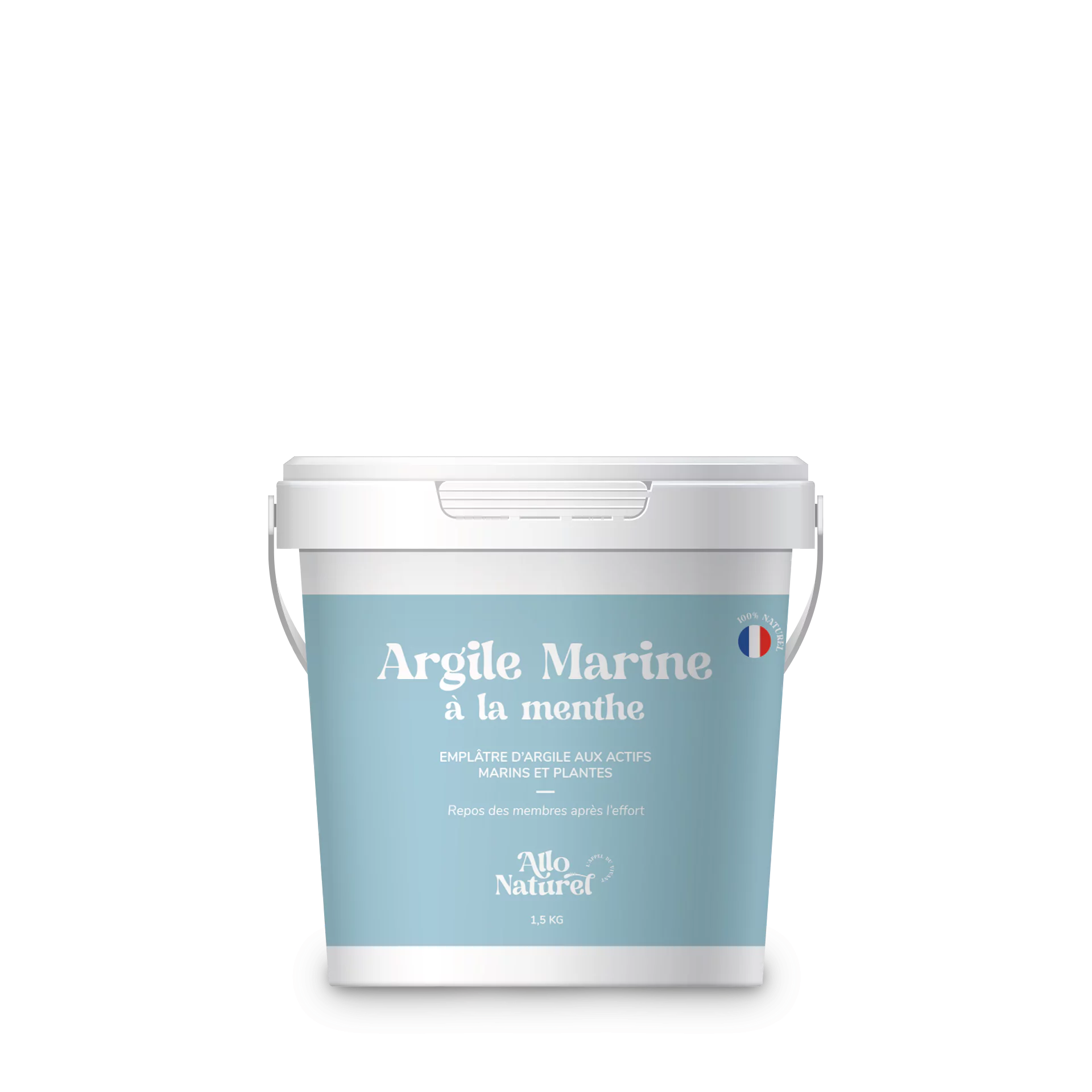 Allo Naturel Argile Marine A La Menthe Seau 1.5kg 90