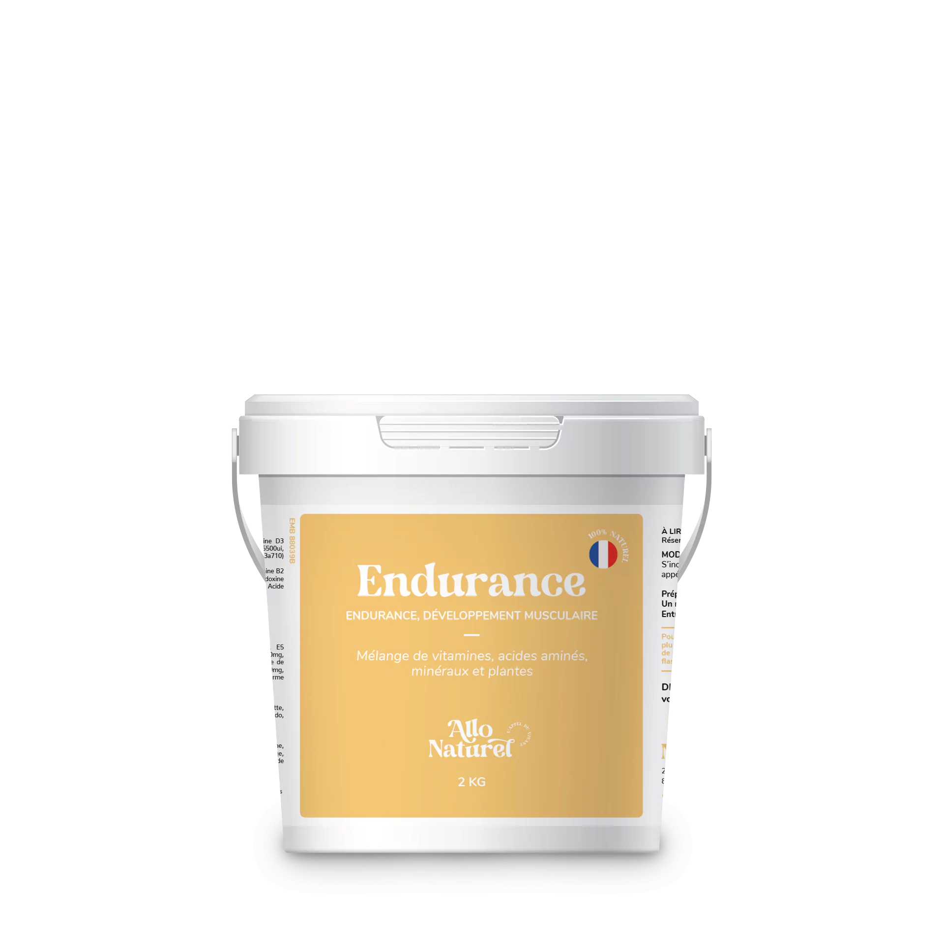 Allo Naturel Endurance Seau 1kg Et Plus 128