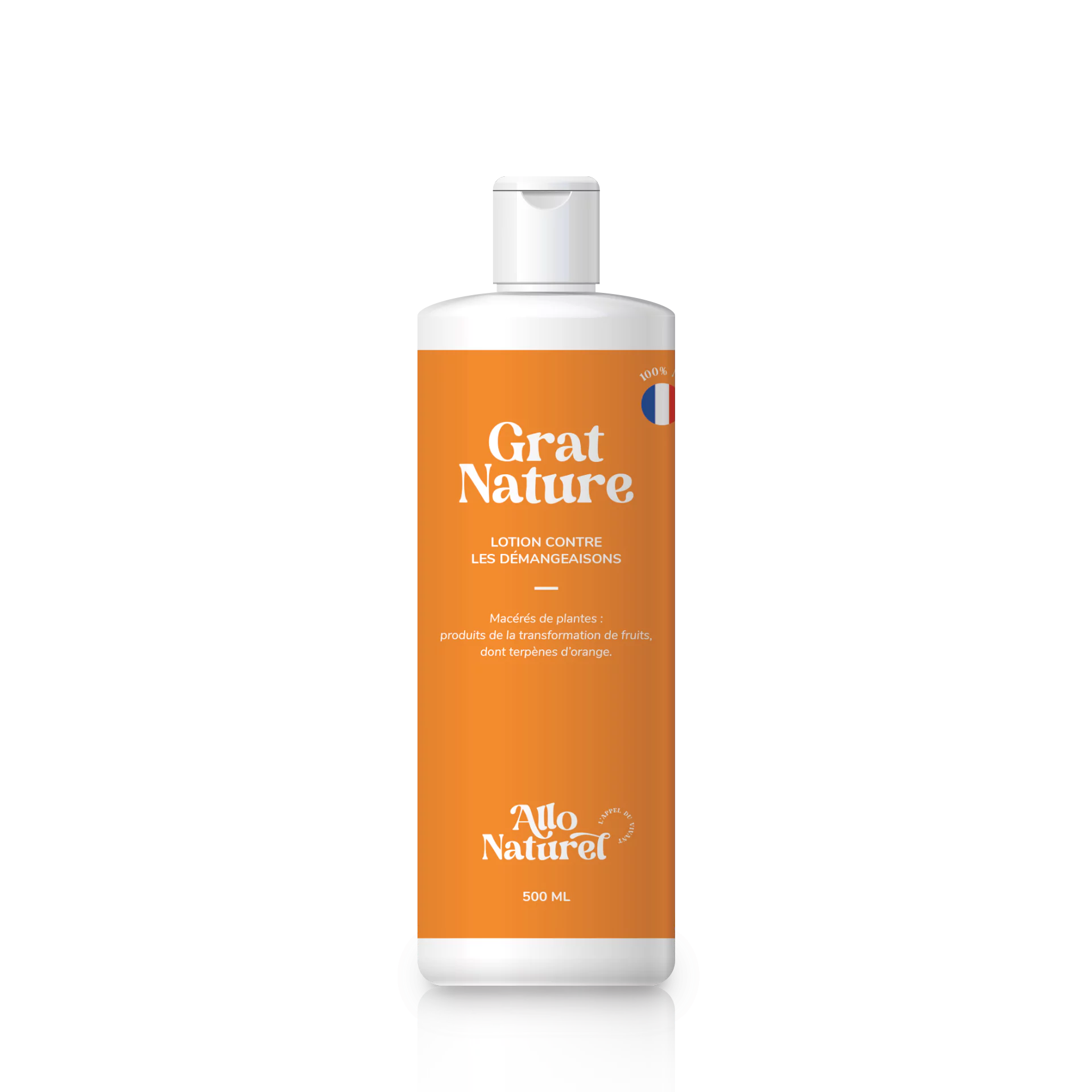 Allo Naturel Grat Nature Bouteille Capsule Service 500mL 85