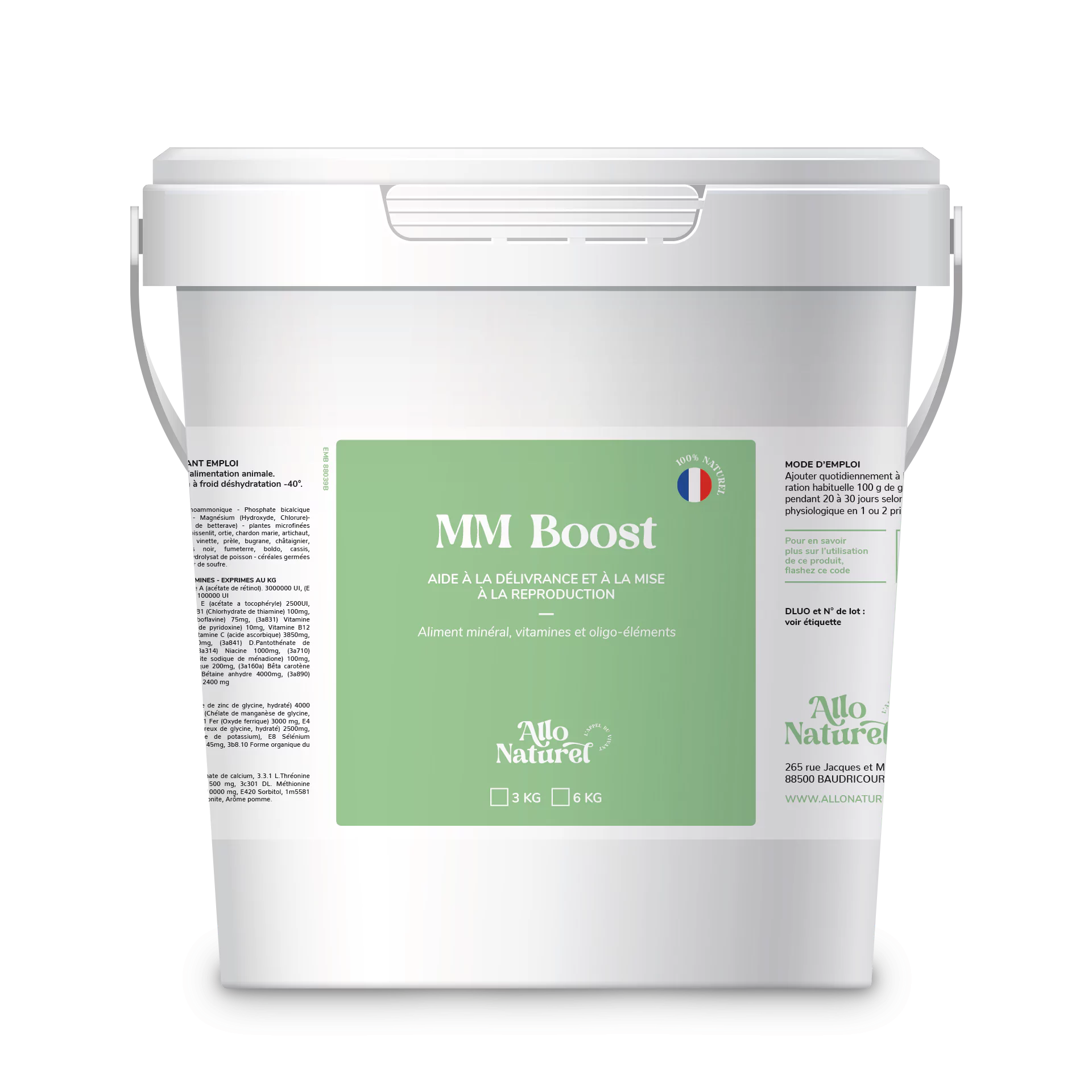 Allo Naturel Mm Boost Seau 3kg Et Plus 141 Allo Naturel Mm Boost Seau 3kg Et Plus 141