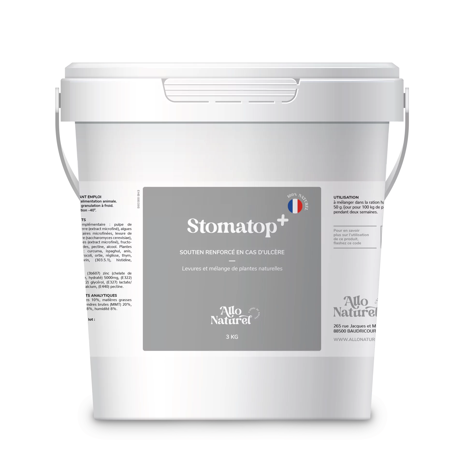 Allo Naturel Stomatop Plus Seau 3kg Et Plus 139 Allo Naturel Stomatop Plus Seau 3kg Et Plus 139