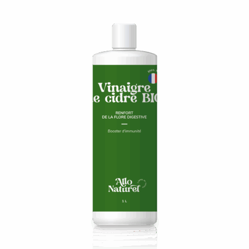 Allo Naturel Vinaigre De Cidre Bio Bouteille A Visser 1L 140